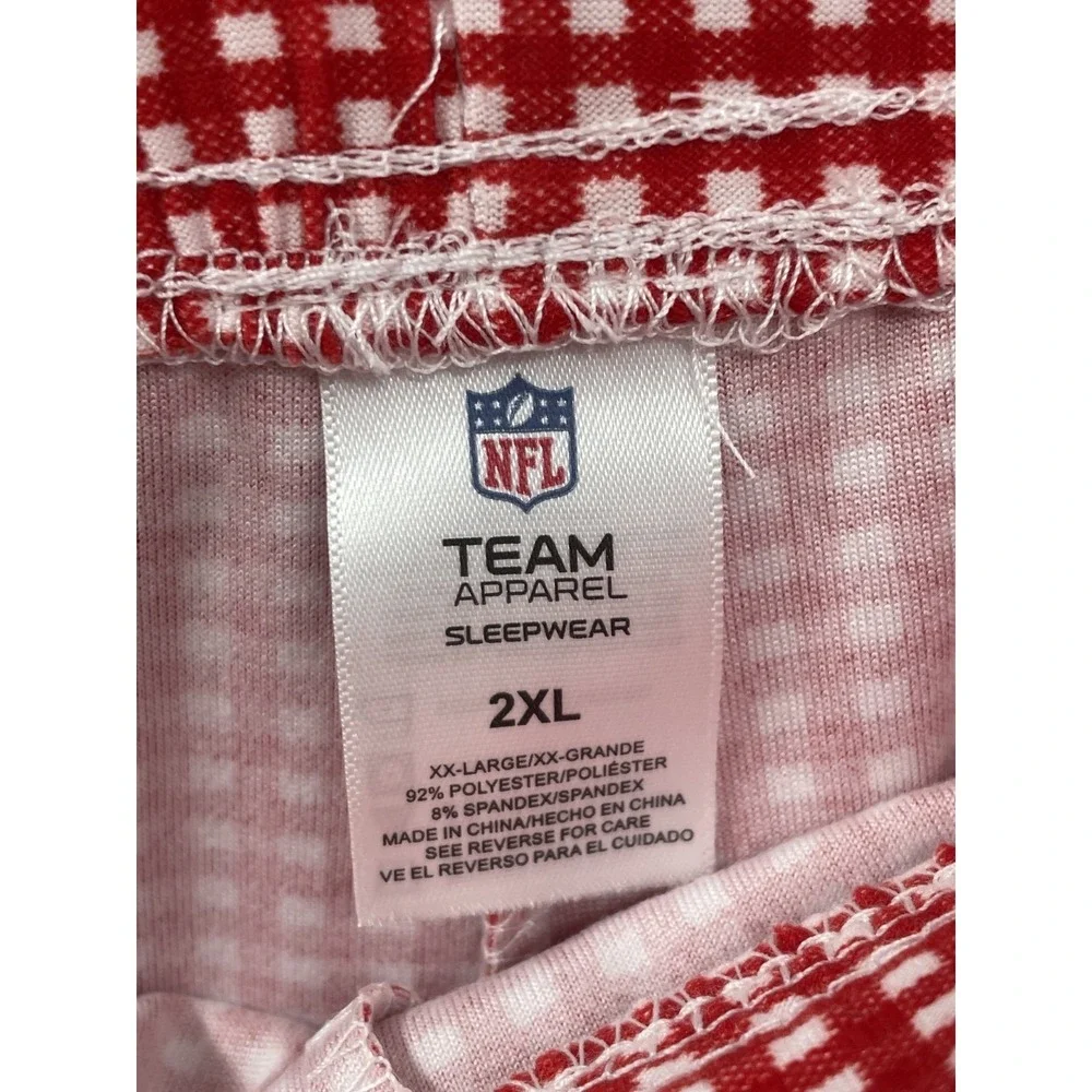 NFL Team Apparel‎ Pajama Set Men's 2XL Red Tampa Bay Buccaneers Sleepwear NWT